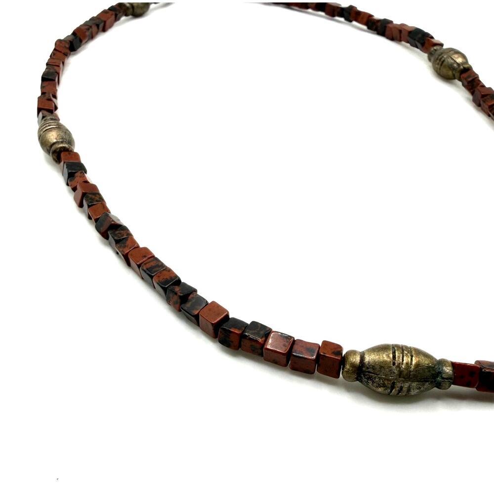 Unisex Necklace Set – 2 Pc Beaded Chains (9" Drop Each) - Picture 2 of 7